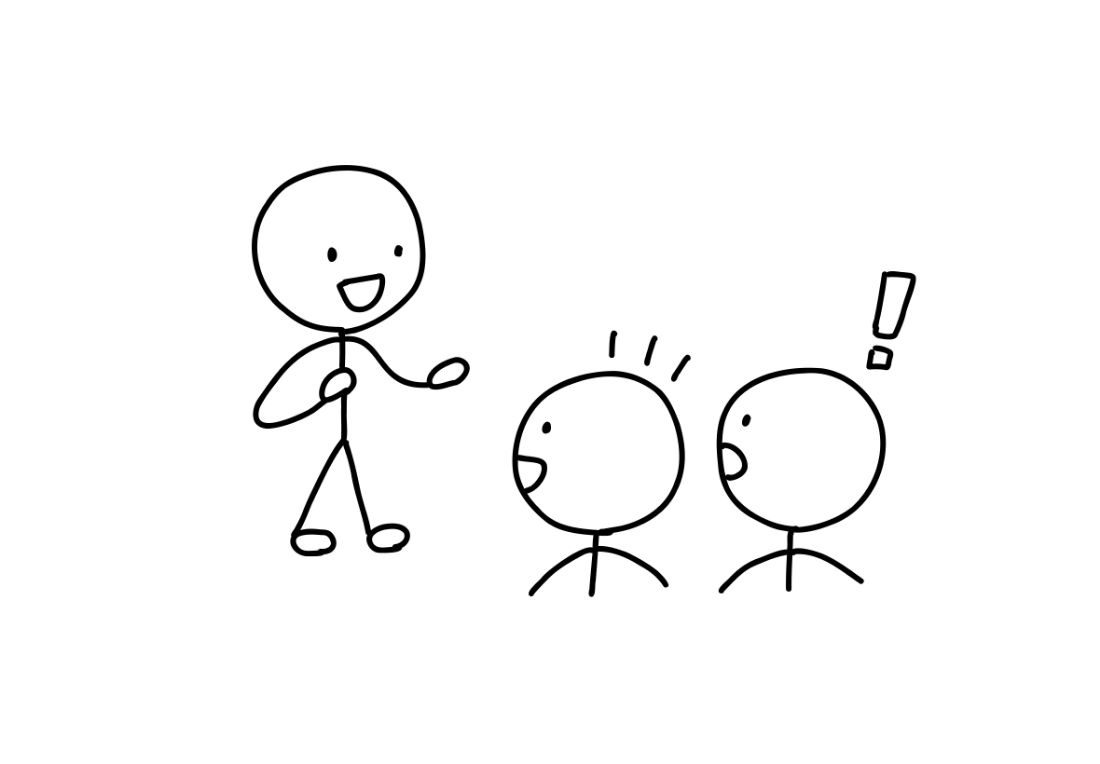 「知ってもらえる機会」のイラスト