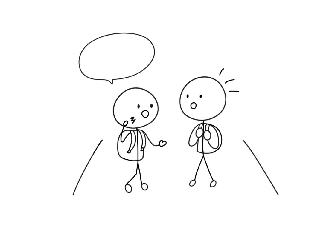 「日常の話題」のイラスト