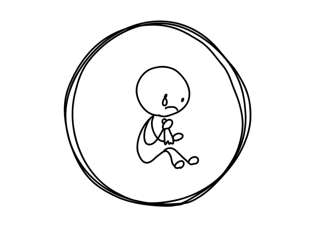 「焦らずゆっくりと」のイラスト