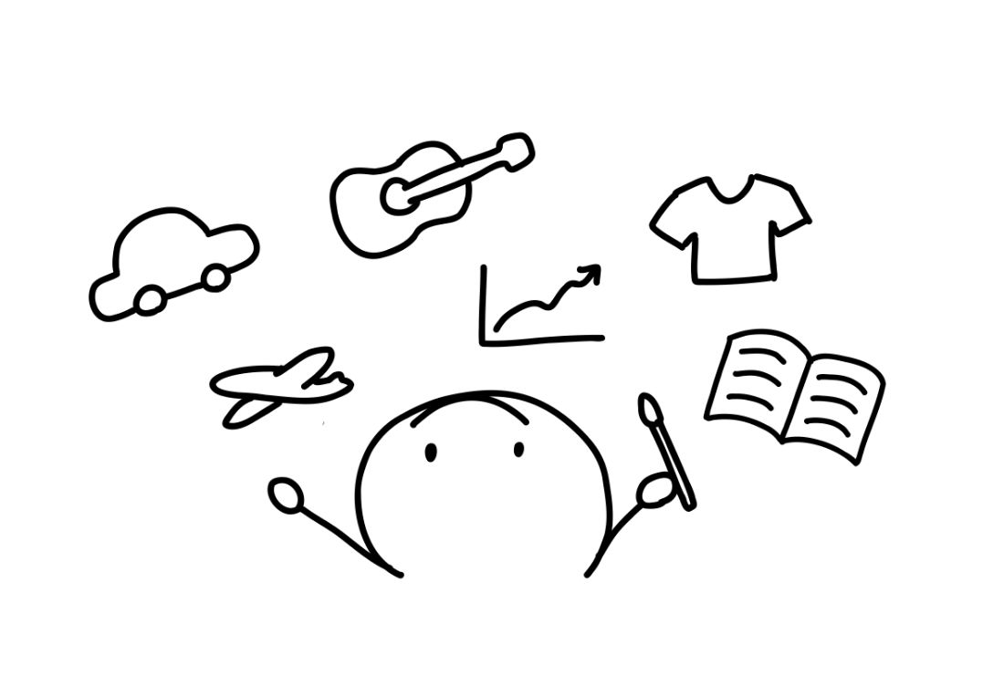 「新たな自分らしさ」のイラスト